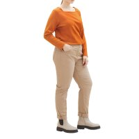 Square cut shirt, rust orange