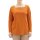 Square cut shirt, rust orange