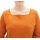 Square cut shirt, rust orange