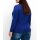 Dekolleté-Pullover, royalblau