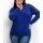 Dekolleté-Pullover, royalblau