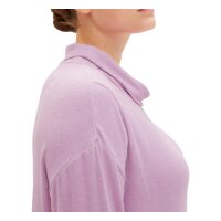 Sweter z golfem, mieszanka różu