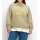 Sweatshirt with print and strass, beige