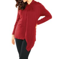 Designer-Longshirt, rot