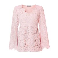 Designer-Spitzentunika, rosé