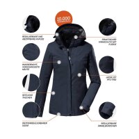Marken-Funktionsjacke »KOS 133 WMN JCKT«, marine