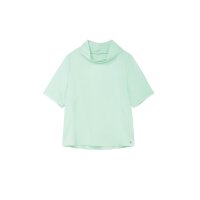 Stehkragen-Modal-Bluse, mint