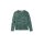 Flammgarn-Struktur-Pullover, grün