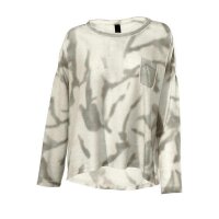 Round neckline shirt, sand