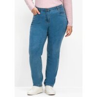 Thermal jeans, blue denim