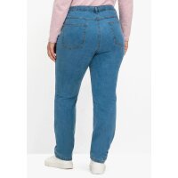 Thermal jeans, blue denim