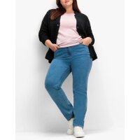 Thermal jeans, blue denim