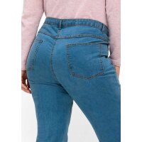 Thermal jeans, blue denim