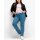 Thermal jeans, blue denim