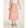 Linen wrap skirt, peach