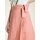 Linen wrap skirt, peach