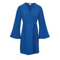 Wrap dress, blue