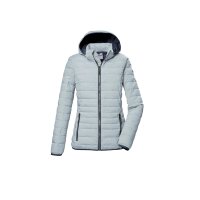 Marken-Steppjacke GS 63 WMN QLTD JCKT_UYAKA, hellgrau