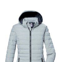 Marken-Steppjacke GS 63 WMN QLTD JCKT_UYAKA, hellgrau