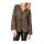 Designer-Druckbluse, schwarz-bunt