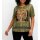 Shirt with front print, khaki