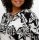 3/4-Arm-Shirt-Tunika, ecru-schwarz