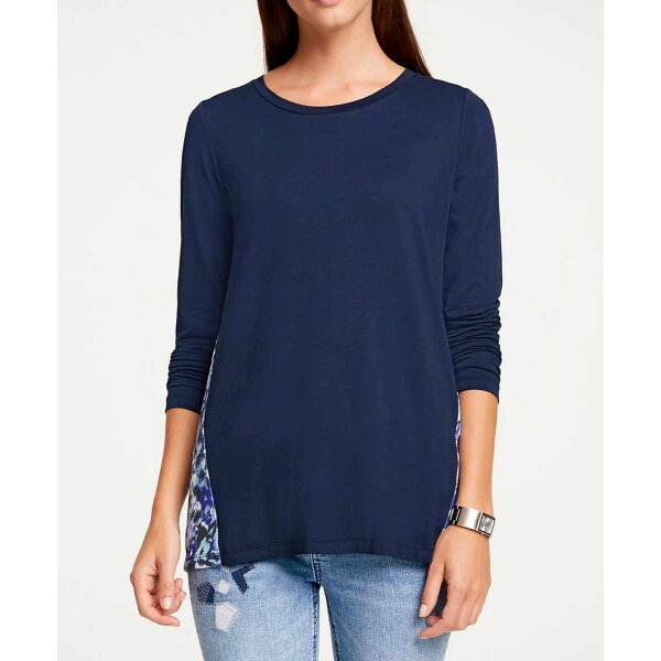 Jersey shirt, navy-multicolour