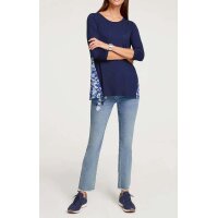 Jersey shirt, navy-multicolour