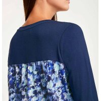 Jersey shirt, navy-multicolour