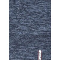 Marken-Fleecejacke, jeansblau