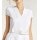 Sheath dress with belt, white