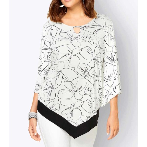 Druckshirt, ecru-bedruckt