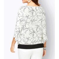 Druckshirt, ecru-bedruckt