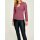 Fine knit sweater with lace, rose wood