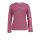 Fine knit sweater with lace, rose wood