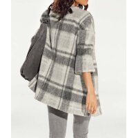 Fleece coat, grey