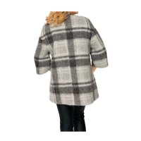 Fleece coat, grey