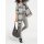 Fleece coat, grey