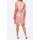 Designer-Chiffon-Druckkeid, rosé-bunt
