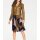 Leather blazer, cognac