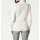 Designer-Wickelpullover m. Spitze, creme