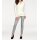 Designer-Wickelpullover m. Spitze, creme