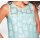 Designer-Ausbrennerkleid, mint