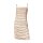 Pleat dress, powder-black