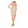 Pleat dress, powder-black
