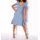 Bodyforming-Kleid, hellblau