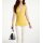 Shirt top, yellow