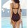 Swimsuit, brown, C-cup