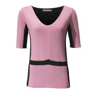 Designer-Pullover, rosé-schwarz