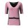 Designer-Pullover, rosé-schwarz